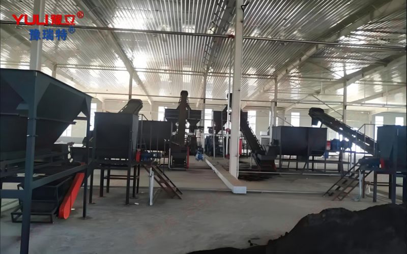 5000噸造粒有機(jī)肥生產(chǎn)線(xiàn)